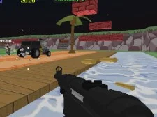 Blocky Fight Strike Zombie Multiplayer