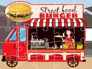 Burger Vehicles Jigsaw