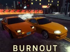 Burnout Evening Racing