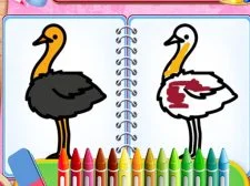 Coloring Birds Recreation
