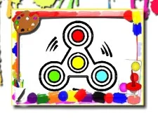 Fidget Spinner Coloring Guide