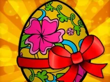 Handmade Easter Eggs Coloring Ebook