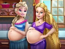 Blissful Princesses Pregnant Bffs