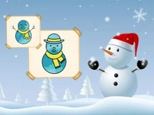 Joyful Snowman Coloring