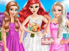 Mermaid Princess Marriage ceremony Day