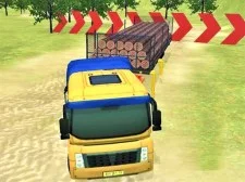 Trendy OffRoad Uphill Truck Driving