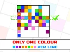 Only one coloration per line