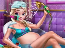 Pregnant Ice Queen Tub Care