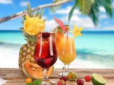 Summer season Drinks Puzzle