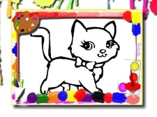 Candy Cats Coloring