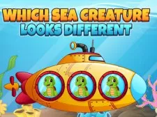 Which Sea Creature Seems to be Completely different