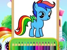 Marvel Pony Coloring